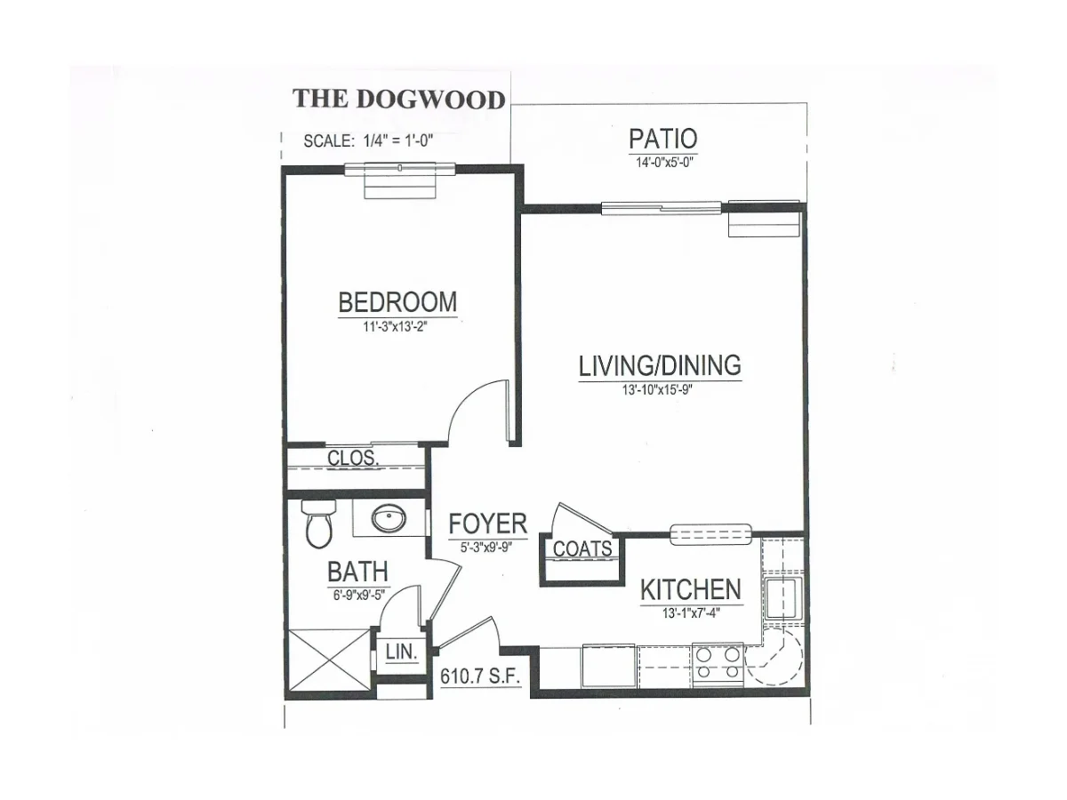 The Dogwood floorplan